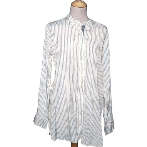Vêtements Femme Chemises / Chemisiers Mango chemise  40 - T3 - L Blanc Blanc
