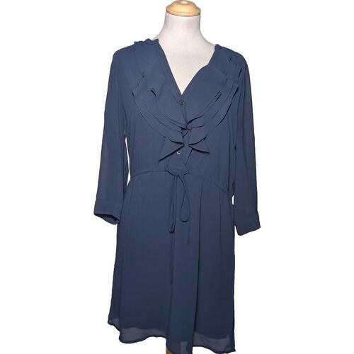 Vêtements Femme Robes courtes H&M robe courte  42 - T4 - L/XL Bleu Bleu
