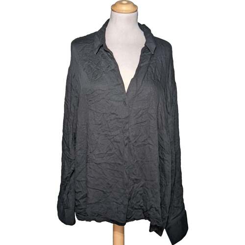 Vêtements Femme Chemises / Chemisiers Mango chemise  44 - T5 - Xl/XXL Noir Noir