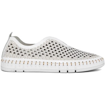 Chaussures Femme Baskets mode Comptoir de fami ZAPATILLAS SLIP ON DE MUJER  CRETA 016 BLANCO Blanc