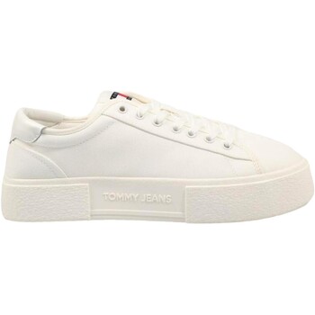 Chaussures Femme Baskets basses Tommy Jeans ZAPATILLAS MUJER FOXING FLATFORM   EN0ENO2480 Blanc