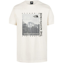 Vêtements Homme T-shirts manches courtes The North Face NF0A87MM Blanc