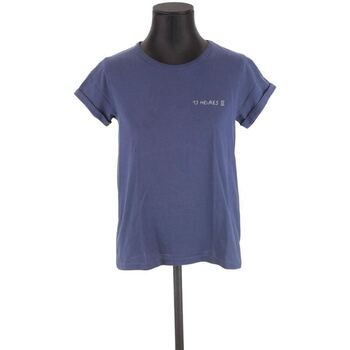 Maison Labiche T-shirt en coton Bleu