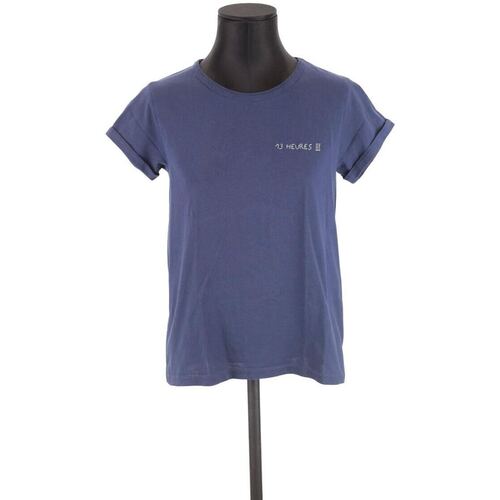 Vêtements Femme Débardeurs / T-shirts sans manche Maison Labiche T-shirt en coton Bleu
