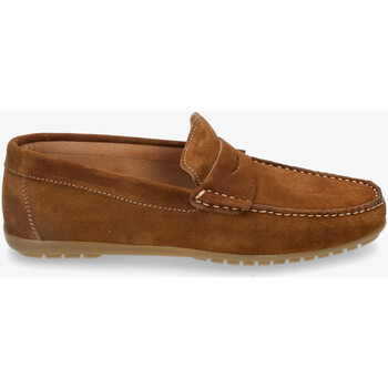 Chaussures Homme monochrome logo strap sandals pabloochoa.shoes 82223 Marron