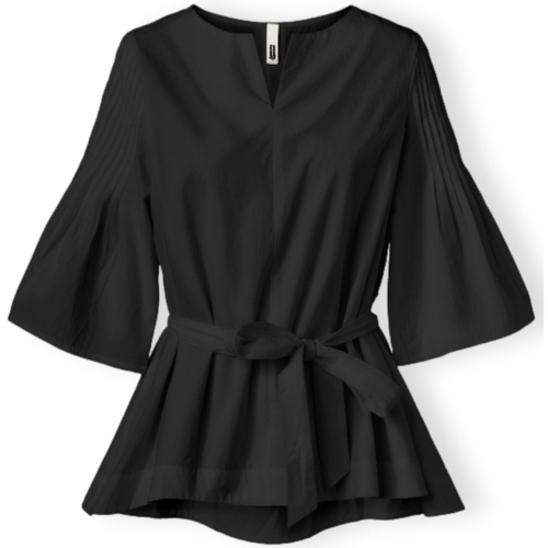 Vêtements Femme Tops / Blouses Wendy Trendy Top 230042 - Black Noir