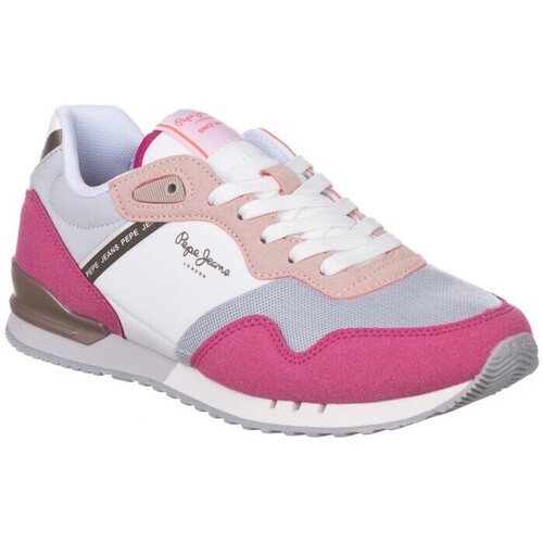 Chaussures Femme Baskets basses Pepe long-length JEANS SNEAKERS  PGS40002 Rose