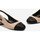 Chaussures Femme Escarpins Vera Collection Escarpins à bride arrière, Noir beige Beige