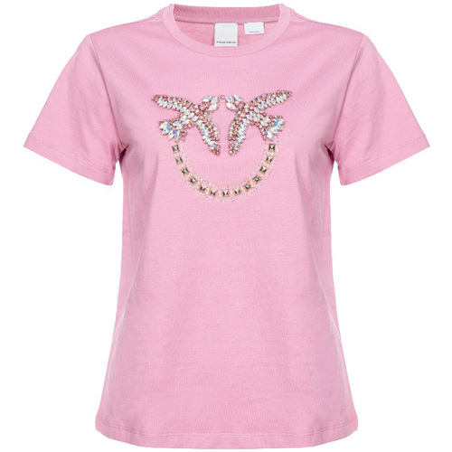 Vêtements Femme T-shirts & Polos Pinko 100535A1R7 Rose