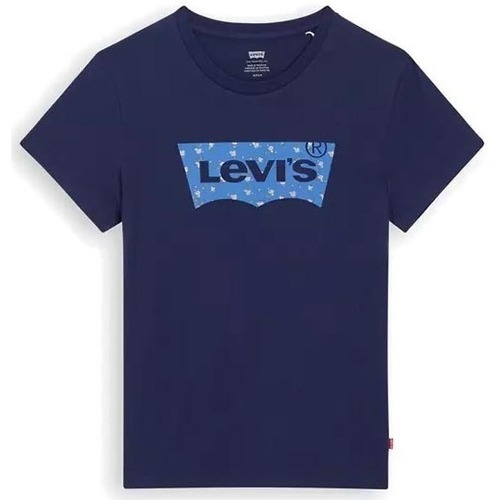 Vêtements Femme Everrick T-shirt In White Cotton Levi's 173692449 Bleu