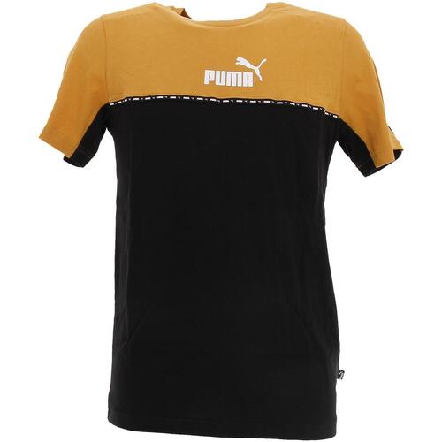 Vêtements Homme T-shirts manches courtes Puma M ess blkxtap tee Orange