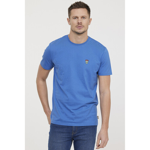 Vêtements Homme T-shirts & Polos Lee Cooper T-shirt ABORO Cobalt Bleu