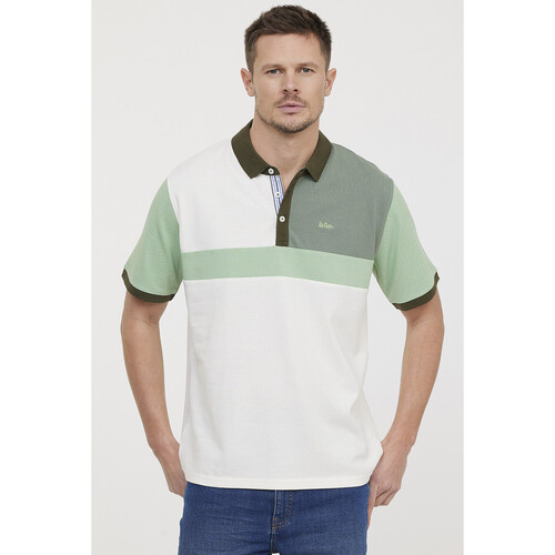 Vêtements Homme T-shirts & Polos Lee Cooper Polo BARTIO Matcha Vert