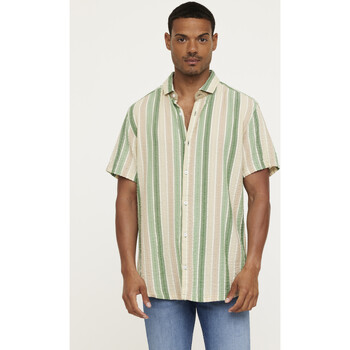 VêDome Homme Chemises manches longues Lee Cooper Chemise DOMING Matcha Vert