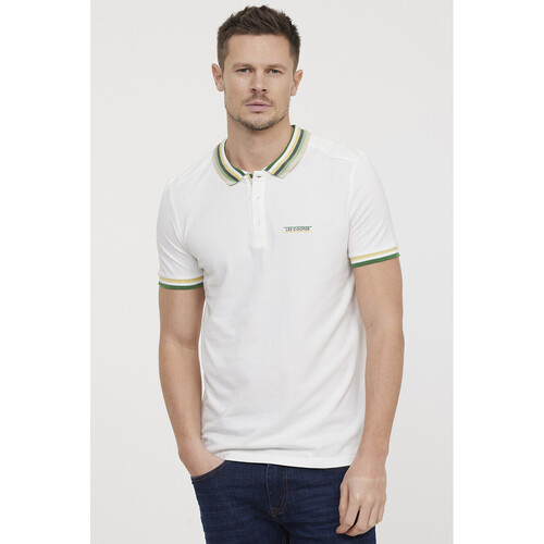 Vêtements Homme T-shirts & Polos Lee Cooper Polo BAXIL Ivory Beige