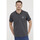 Vêtements Homme asymmetric short-sleeved polo shirt Lee Cooper Polo BLUES Anthracite Noir