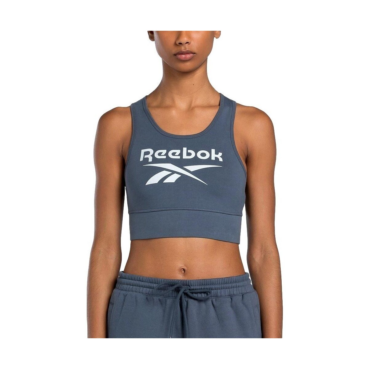 Vêtements Femme T-shirts & Polos Reebok Sport TOP DEPORTIVO MUJER  100076022 Bleu