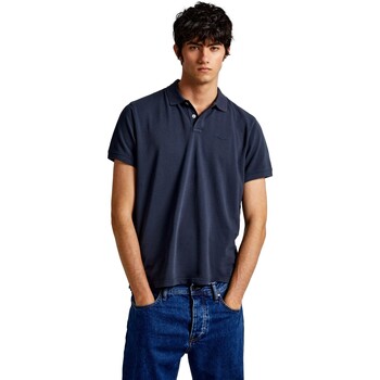 Vêtements Homme black cargo wide-leg jeans Pepe jeans POLO HOMBRE NEW OLIVE   PM542099 Bleu
