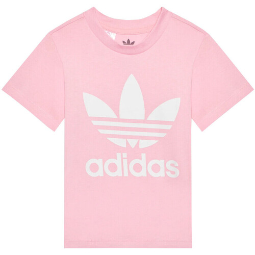 Vêtements Enfant T-shirts manches courtes adidas Originals HE2188 Rose