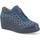 Chaussures Femme Mocassins Melluso K55370W-238000 Bleu