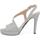Chaussures Femme Sandales et Nu-pieds Melluso J616W-238611 Argenté