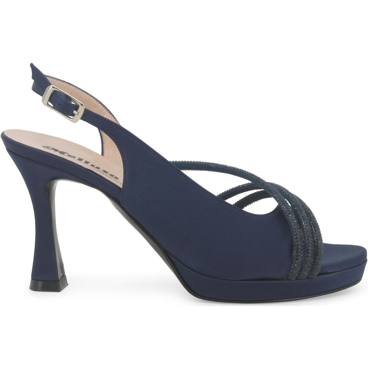 Chaussures Femme Sandales et Nu-pieds Melluso J643-233611 Bleu