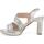 Chaussures Femme Sandales et Nu-pieds Melluso J648-234379 Argenté