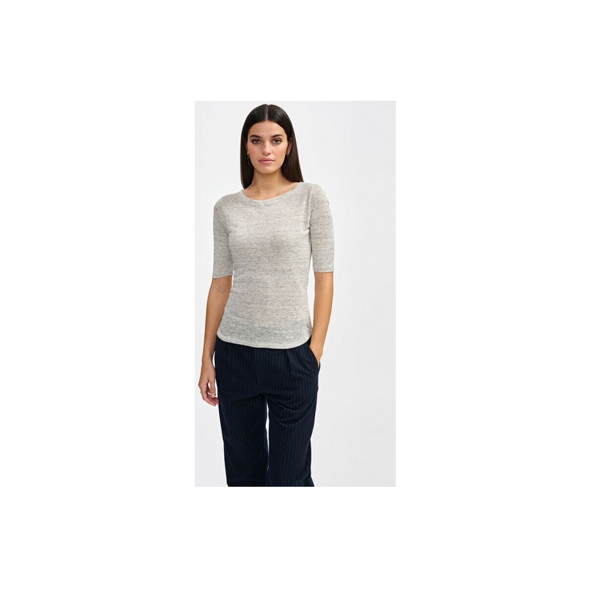 Vêtements Femme T-shirts manches courtes Bellerose Seas Tee Grey Multicolore