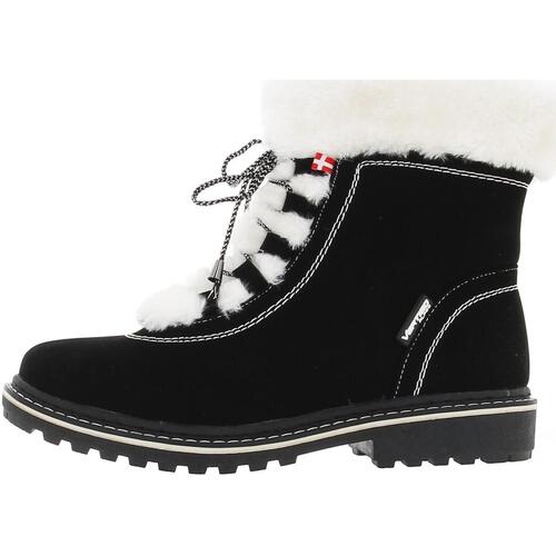 Chaussures Femme Bottes de neige Alpes Vertigo Botte verner f Noir