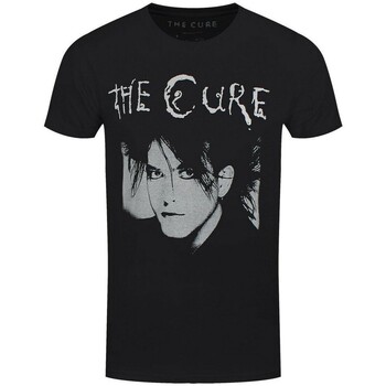 Vêtements T-shirts manches longues The Cure  Noir