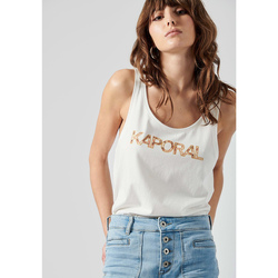 Vêtements short-sleeved T-shirts & Polos Kaporal FAON Beige