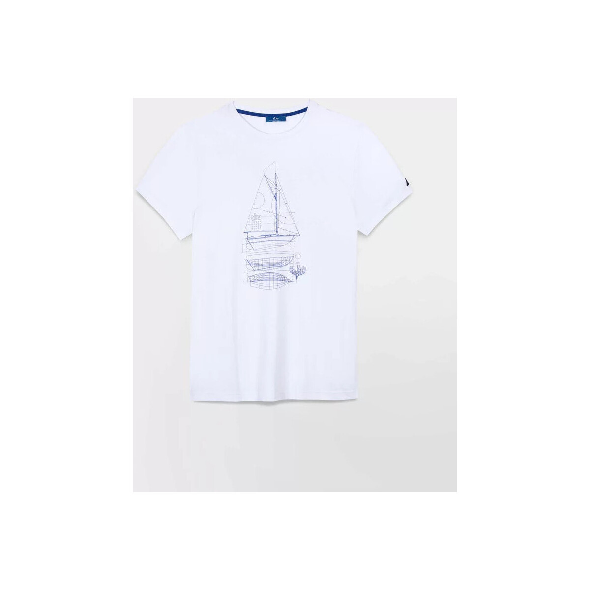 Vêtements Homme T-shirts manches courtes TBS DANTETEE Blanc