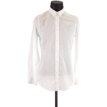 Vêtements Femme Débardeurs / T-shirts sans manche Pantalon Droit En Coton Chemise en coton Blanc