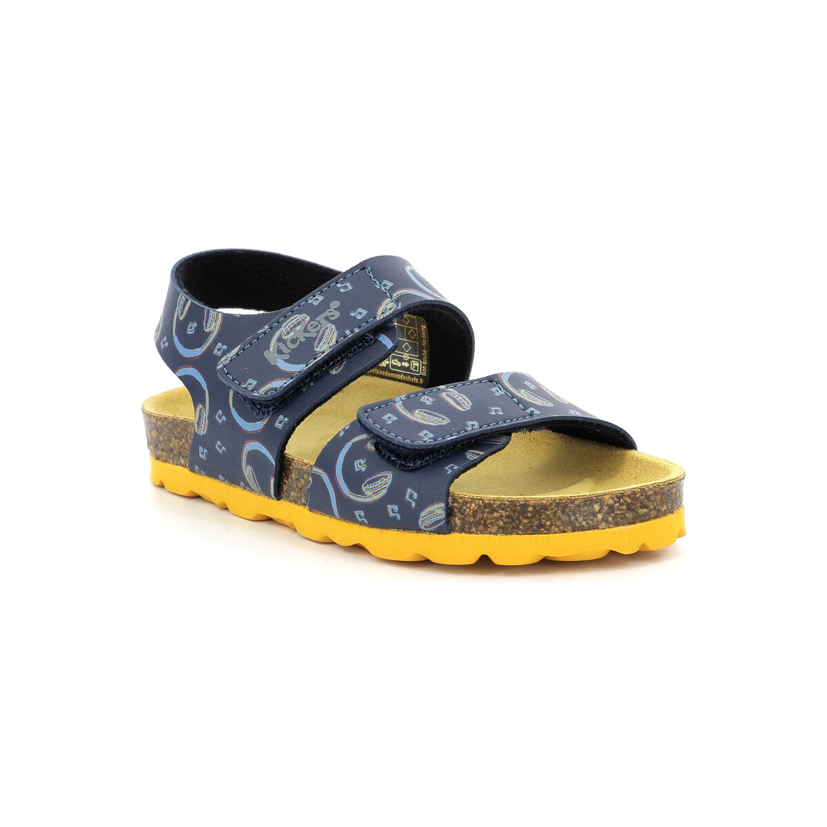 Chaussures Garçon Sandales et Nu-pieds Kickers Summerkro Bleu