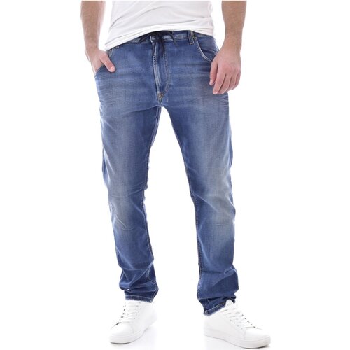 Vêtements Homme Jeans droit Diesel KROOLEY-Y-T Bleu