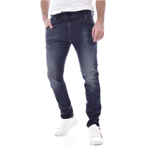 Vêtements Homme Jeans Logo droit Diesel KROOLEY-NE Bleu