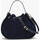 Sacs Femme Sacs porté épaule Milano Sac porté épaule Mirage cuir velvet MIRAGE VELVET 75D-0MV23112 Bleu