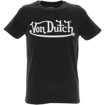 Vêtements Homme T-shirts Canvass courtes Von Dutch Tshirt homme Noir
