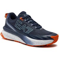 Chaussures Homme Baskets mode Ea7 Emporio Armani Scarpe Sneaker EA7 X8X177 XK381 Uomo Blu e Arancione Bleu