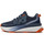 Chaussures Homme Baskets mode Ea7 Emporio Armani Baskets Homme EA7 X8X177K K381 Bleu et Orange Bleu