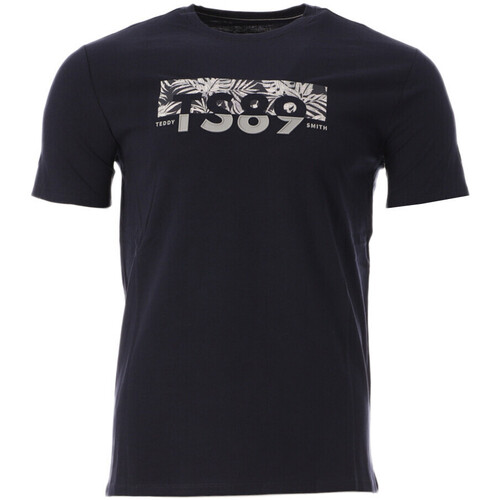 Vêtements Homme T-shirts manches courtes Teddy Smith 11015725D Noir