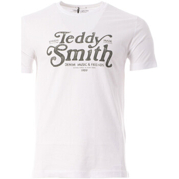 Vêtements Homme Tee Shirt Tucker 2 Mc - Noir Teddy Smith 11016809D Blanc