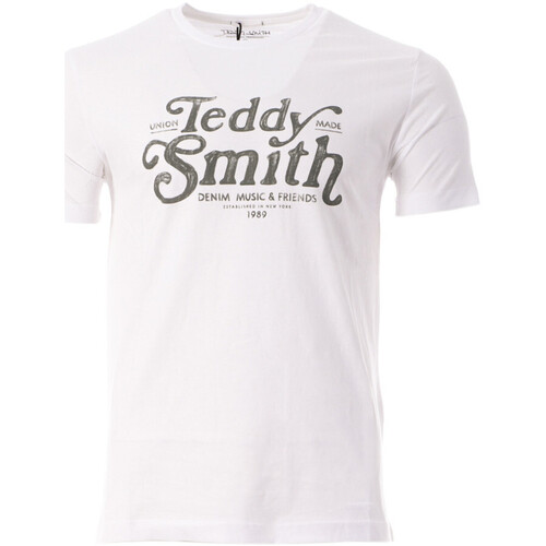 Vêtements Homme Bouts de canapé / guéridons Teddy Smith 11016809D Blanc