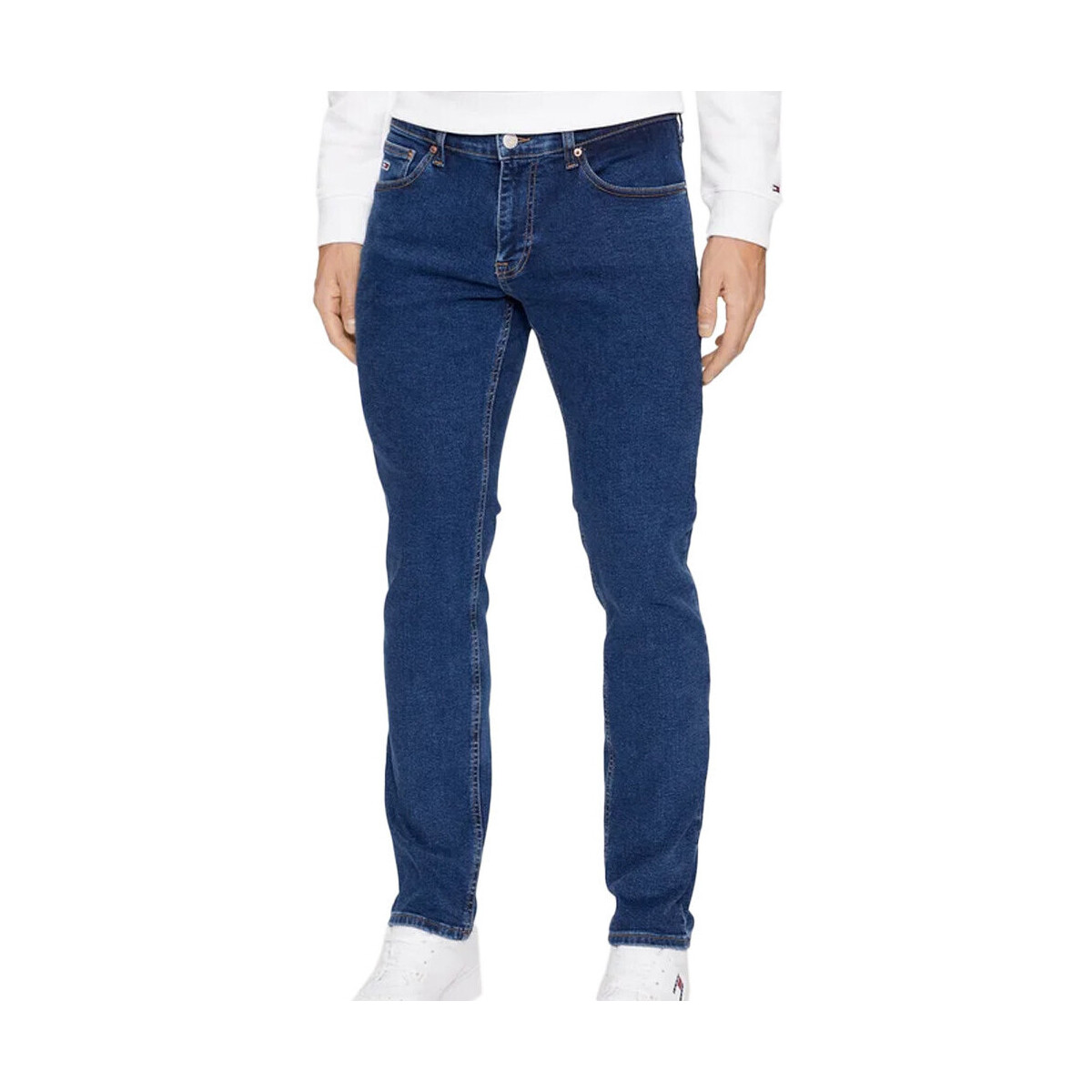 Vêtements Homme Jeans slim Tommy Hilfiger DM0DM17410 Bleu