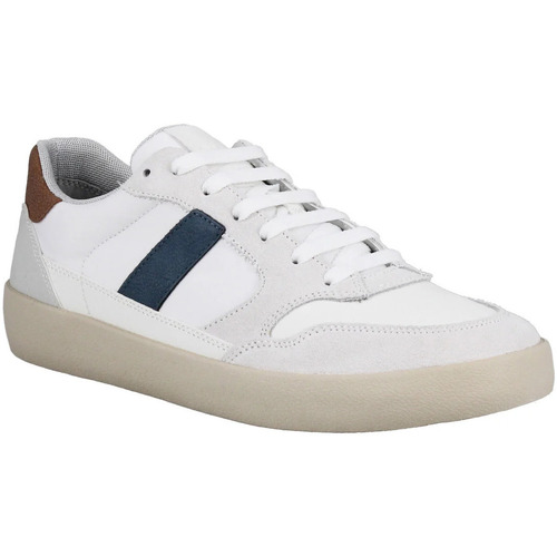 Chaussures Homme Baskets mode Geox AFFILE U45BUB WHITE Blanc