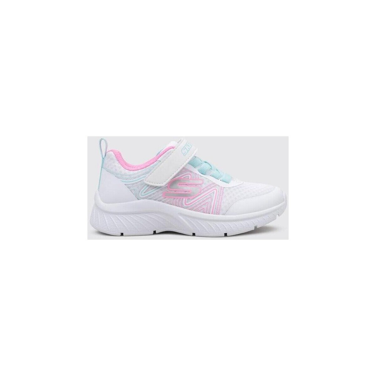 Chaussures Fille Baskets basses Skechers MICROSPEC PLUS Blanc