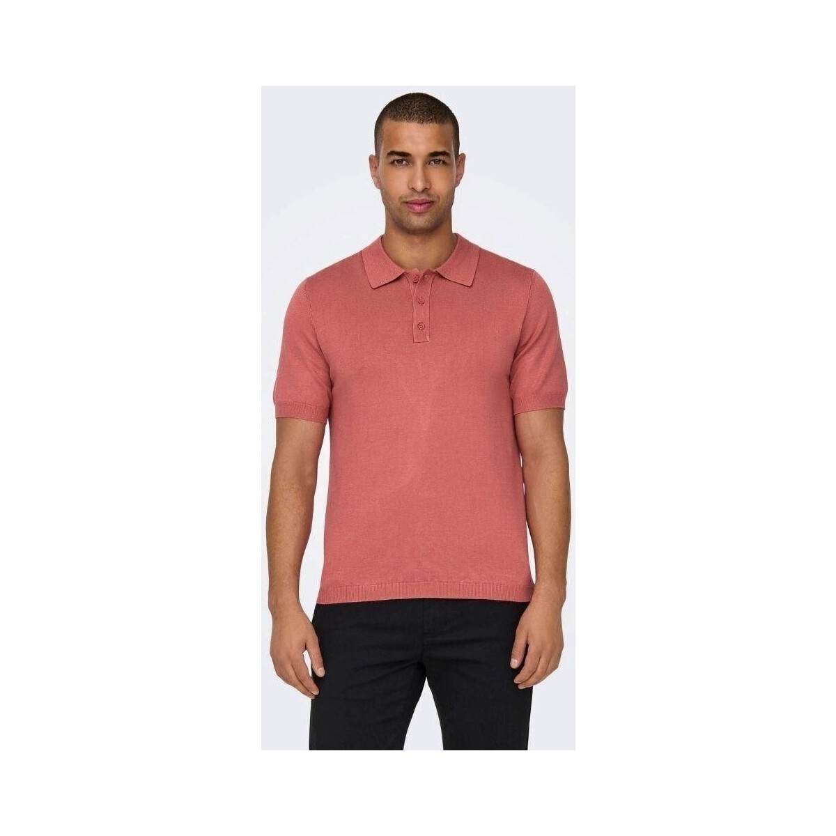 Vêtements Homme T-shirts manches courtes Only & Sons  22022219 WYLER Rouge