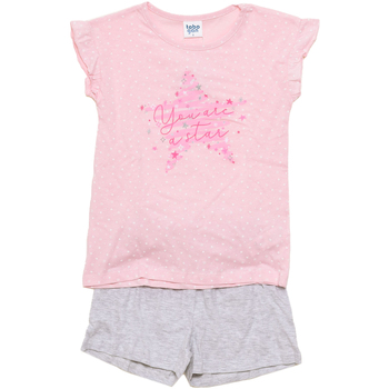 Vêtements Fille Pyjamas / Chemises de nuit Tobogan 21137057-UNICO Multicolore