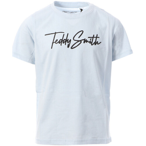 Vêtements Garçon Dot Print Regular Fit Shirt Teddy Smith 61007300D Bleu
