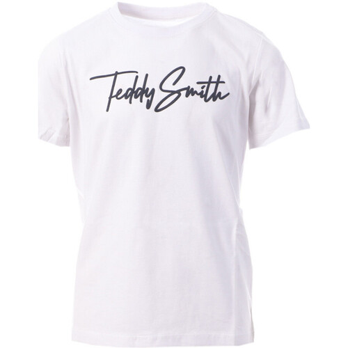 Vêtements Garçon Dot Print Regular Fit Shirt Teddy Smith 61007300D Blanc
